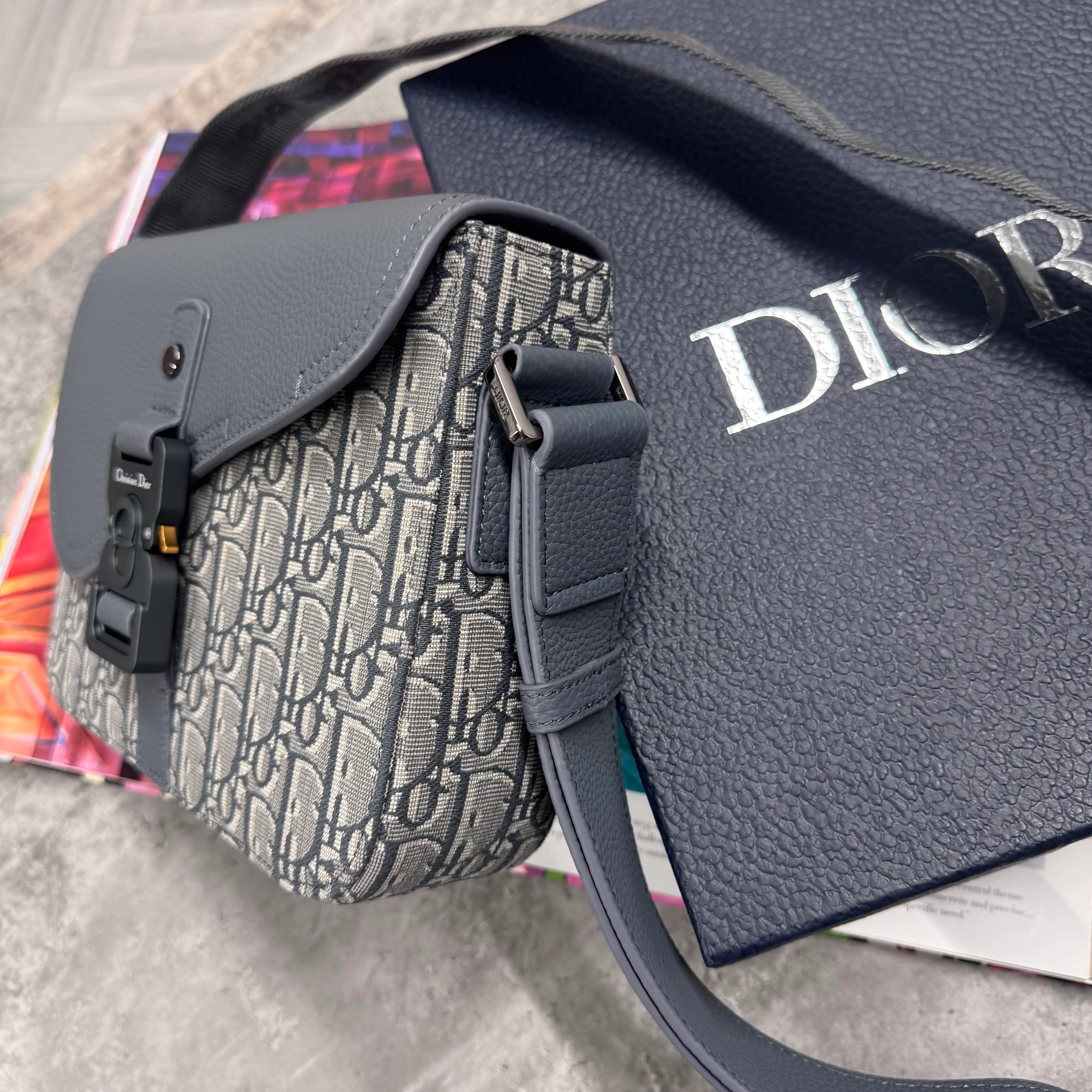 CD SADDLE BAG - GREY - Image 3