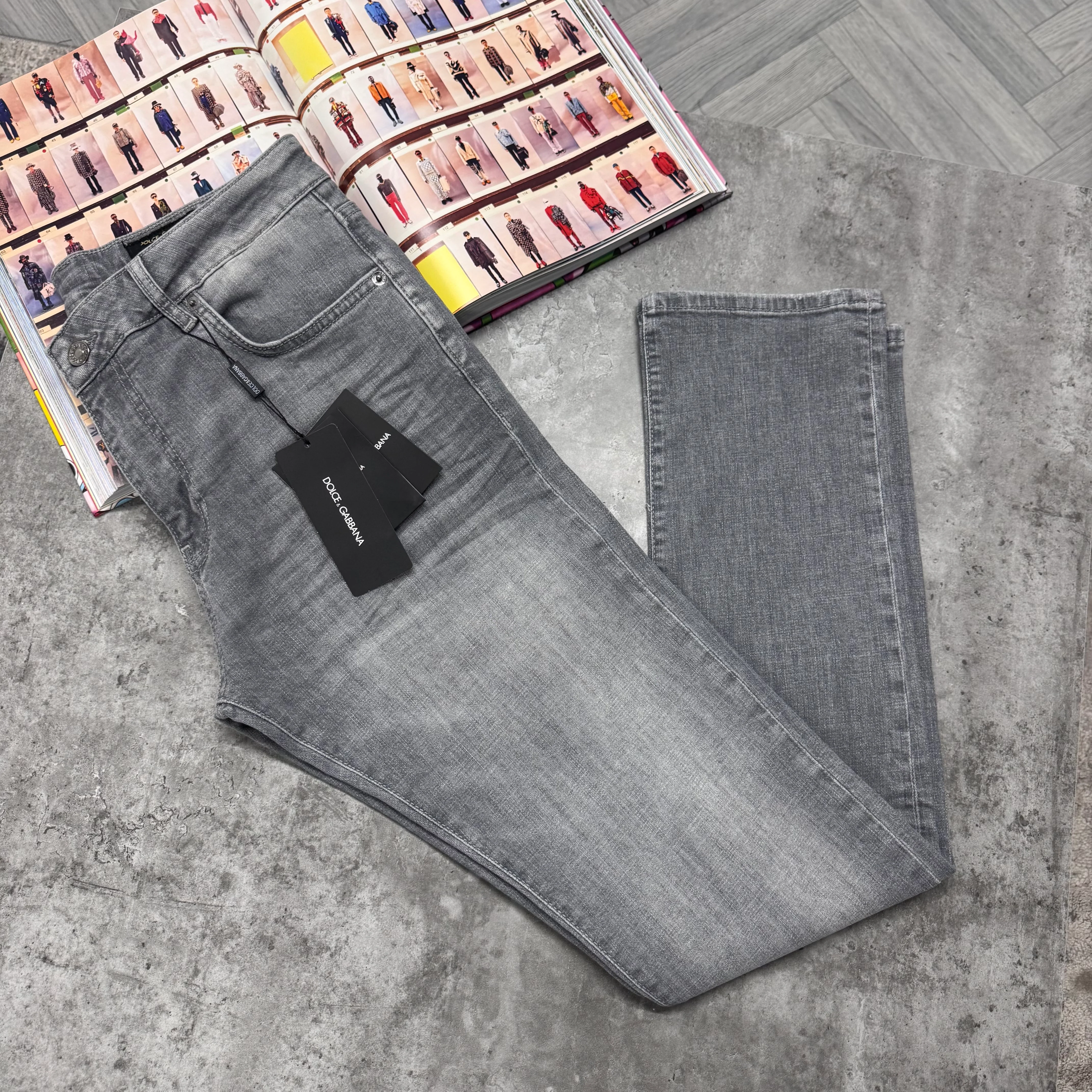 D&G JEANS - GREY - Image 4