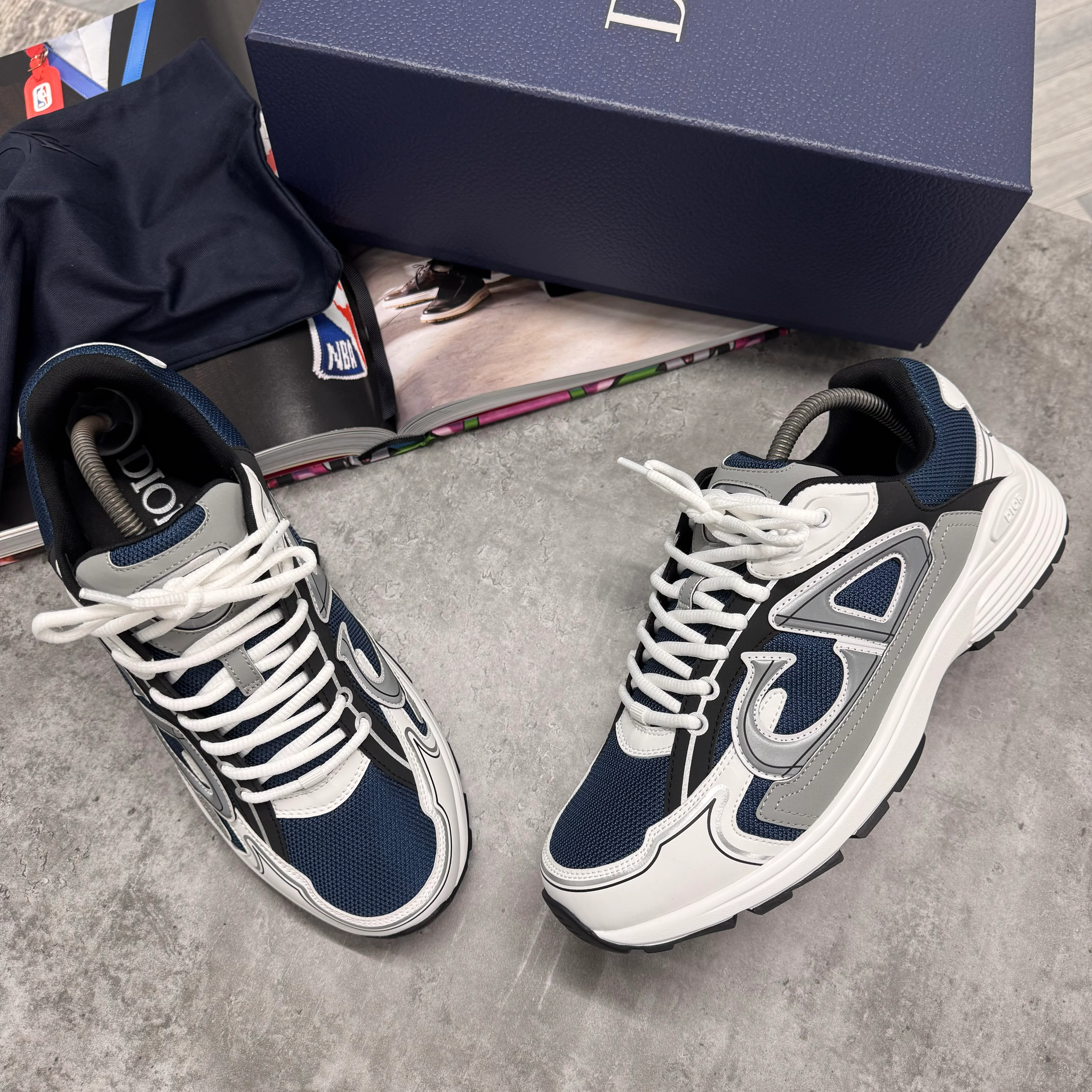 B30 TRAINER - WHITE / NAVY - Image 3