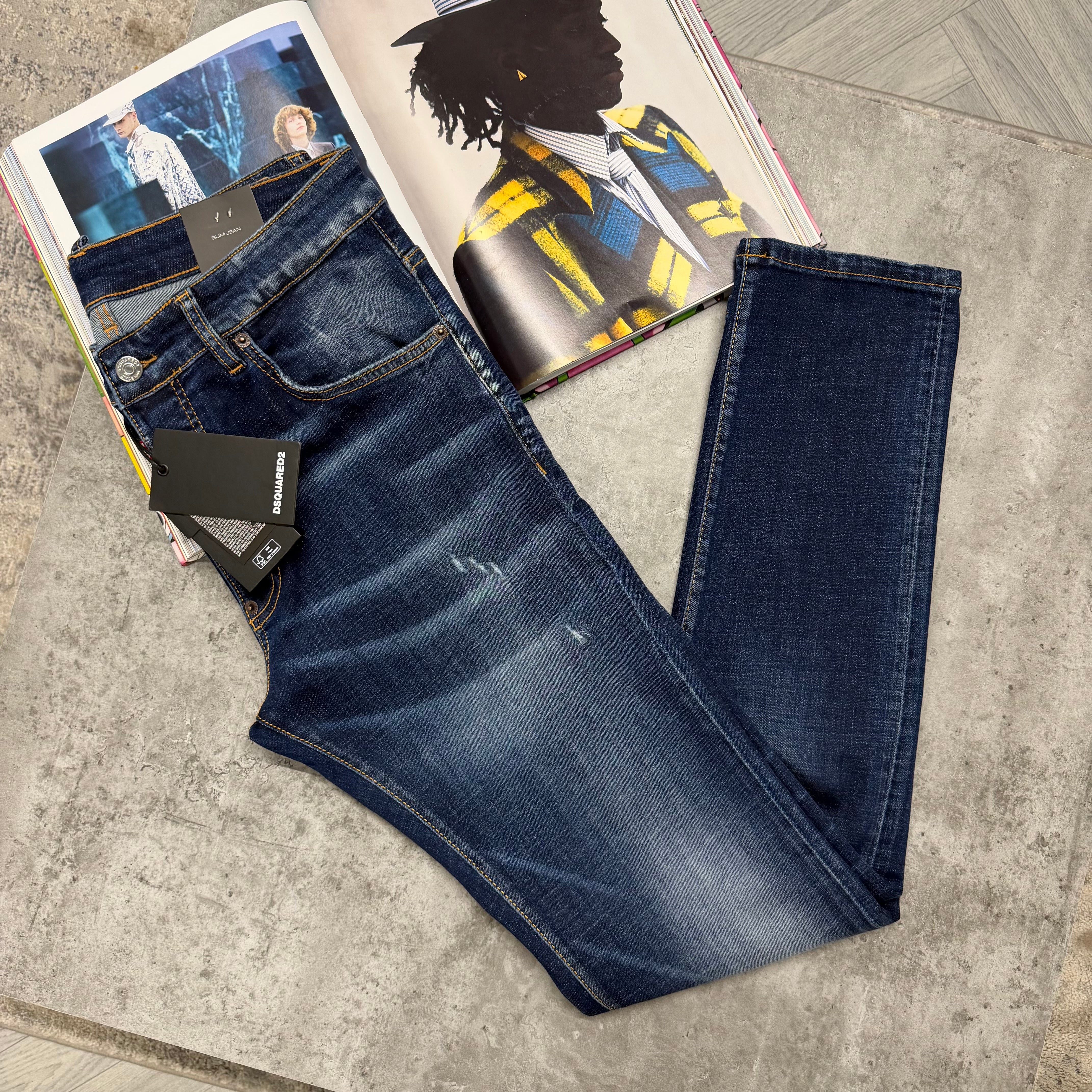DSQ JEANS - DARK DENIM - Image 3