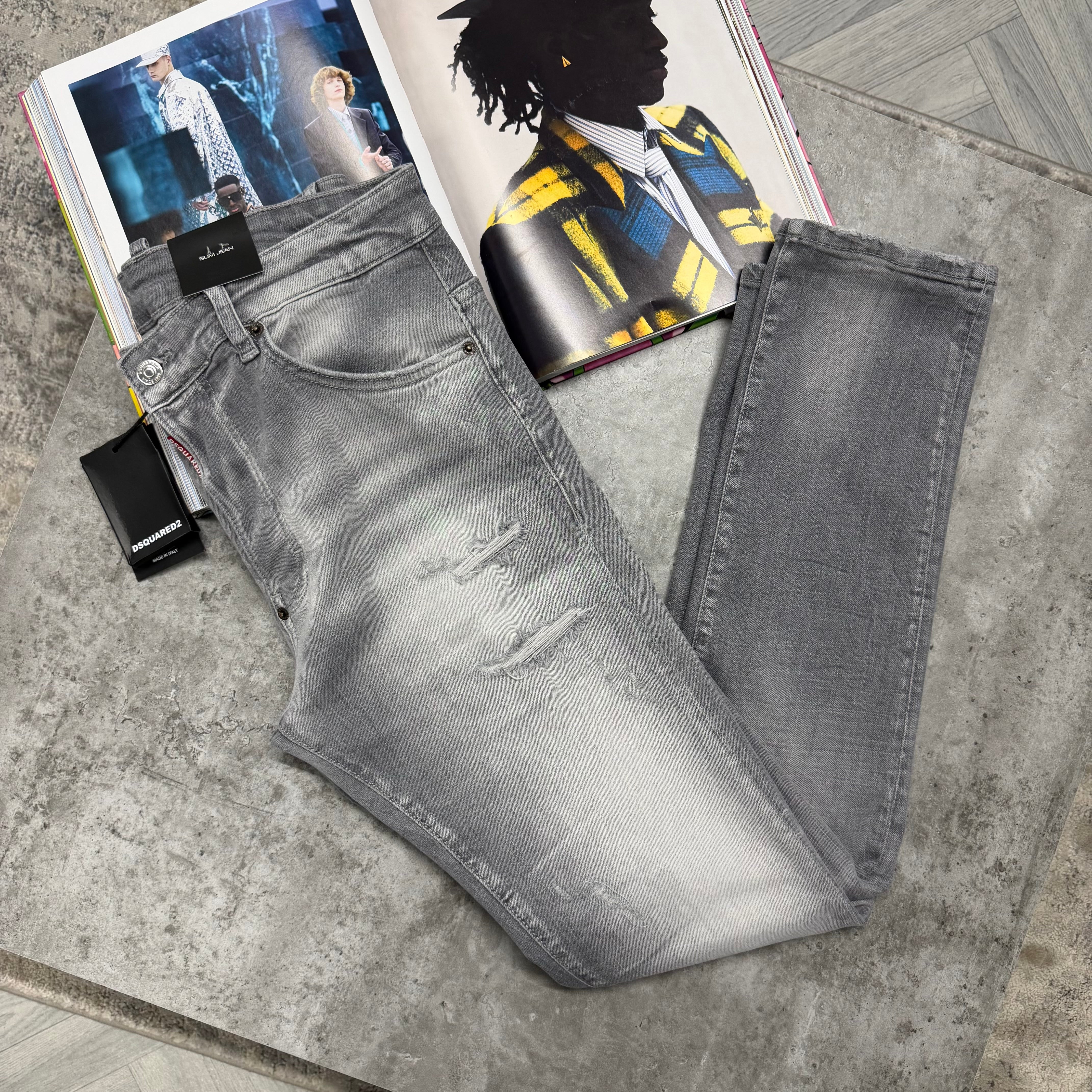 DSQ JEANS - GREY - Image 3
