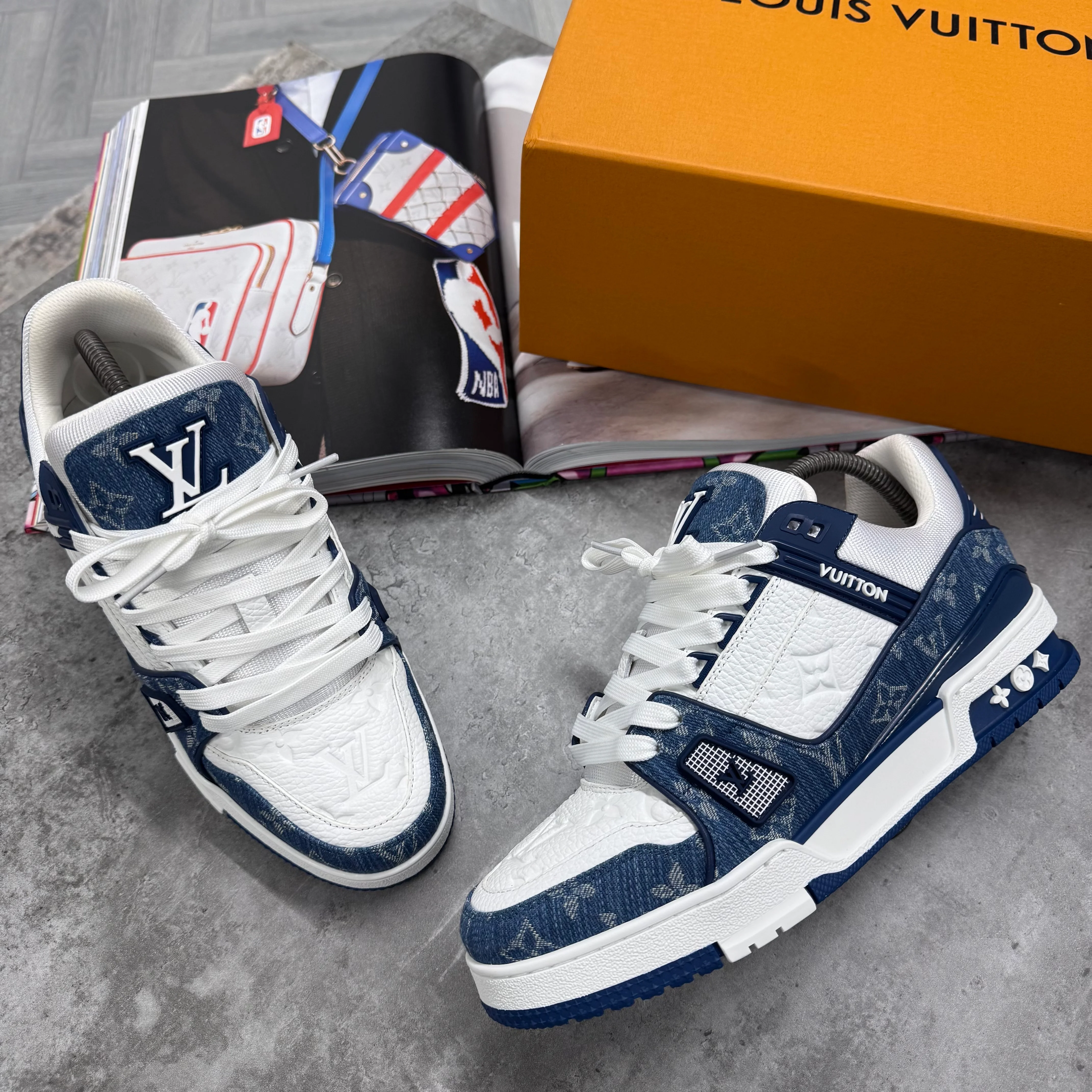LVE TRAINER - WHITE / DENIM - Image 3