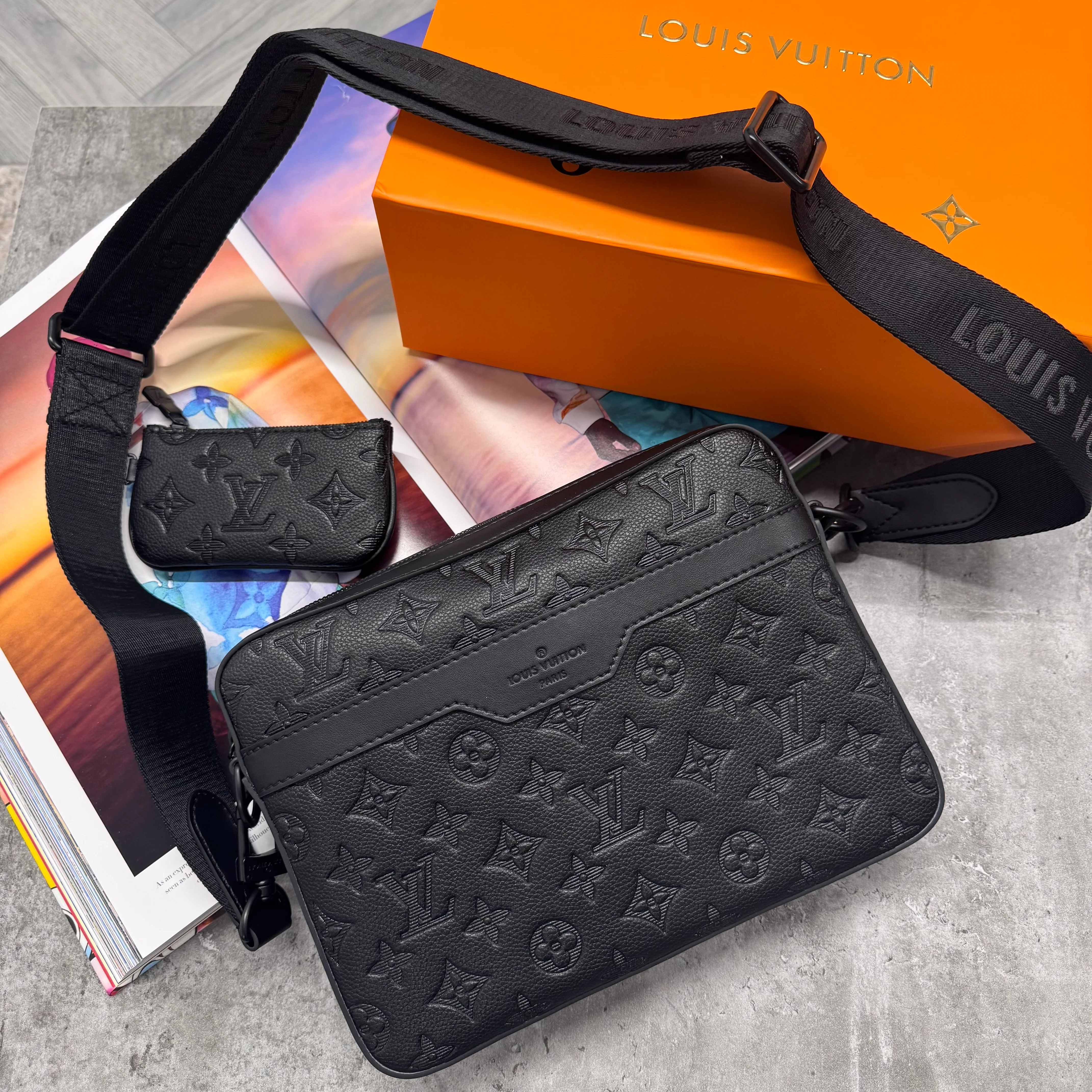 LVE TRIO BAG - BLACK - Image 3