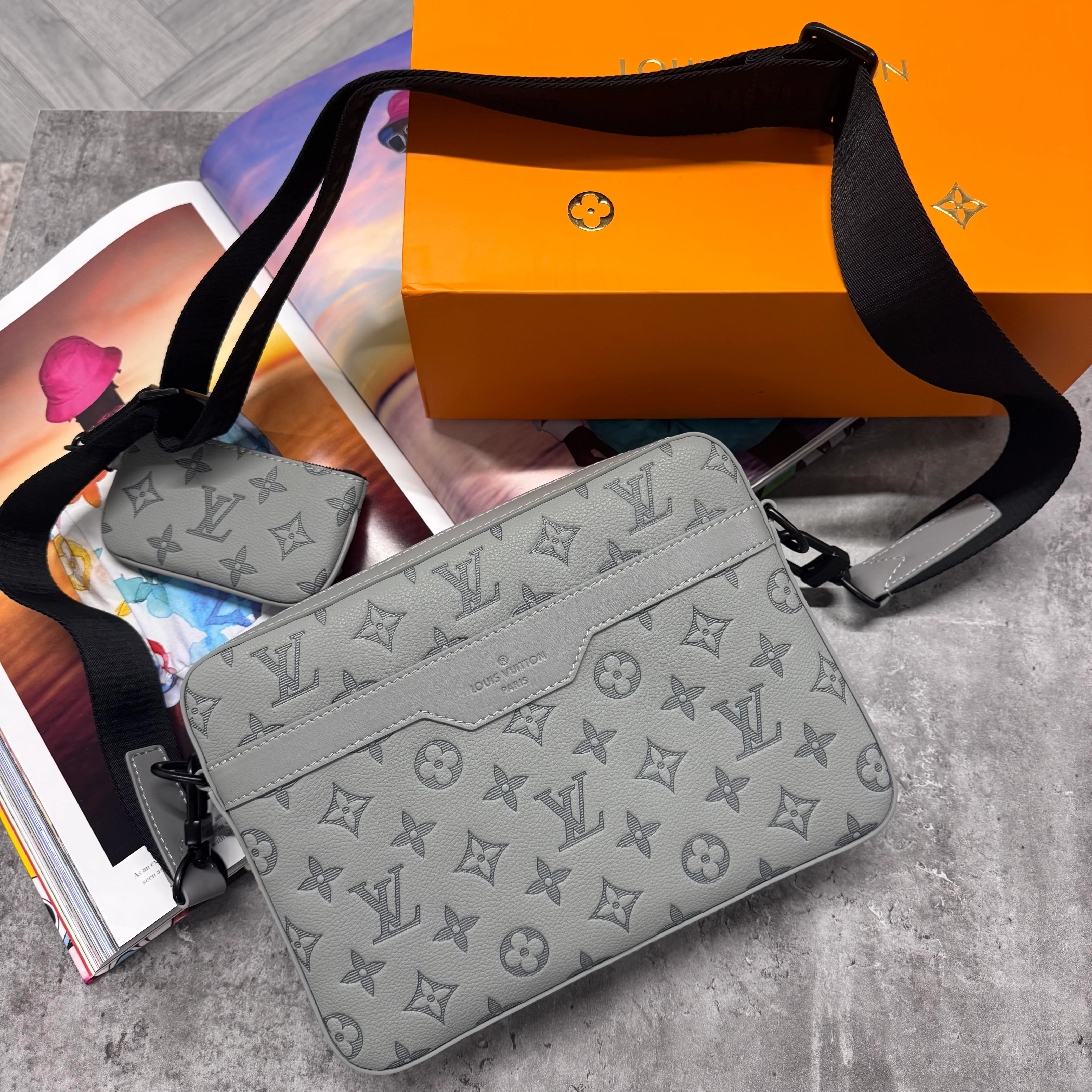 LVE TRIO BAG - GREY - Image 3